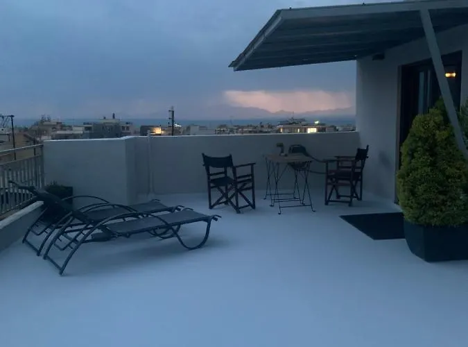 Stylish Seaview Rooftop Saloniki