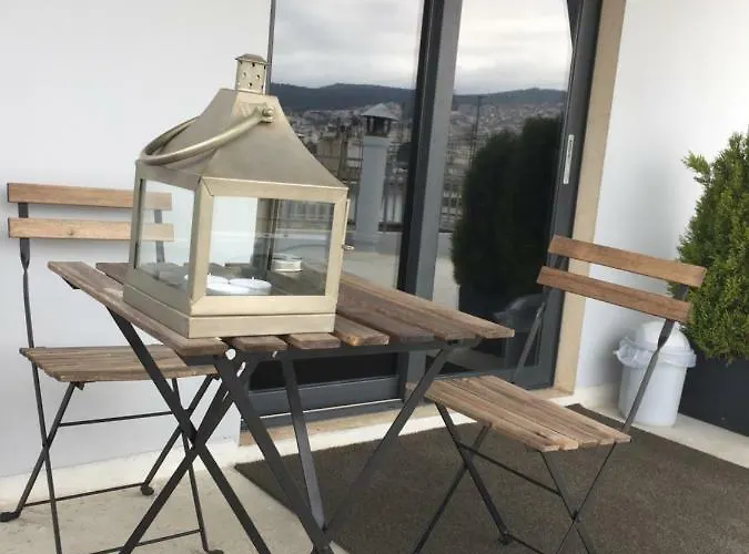 Konukevi Stylish Seaview Rooftop